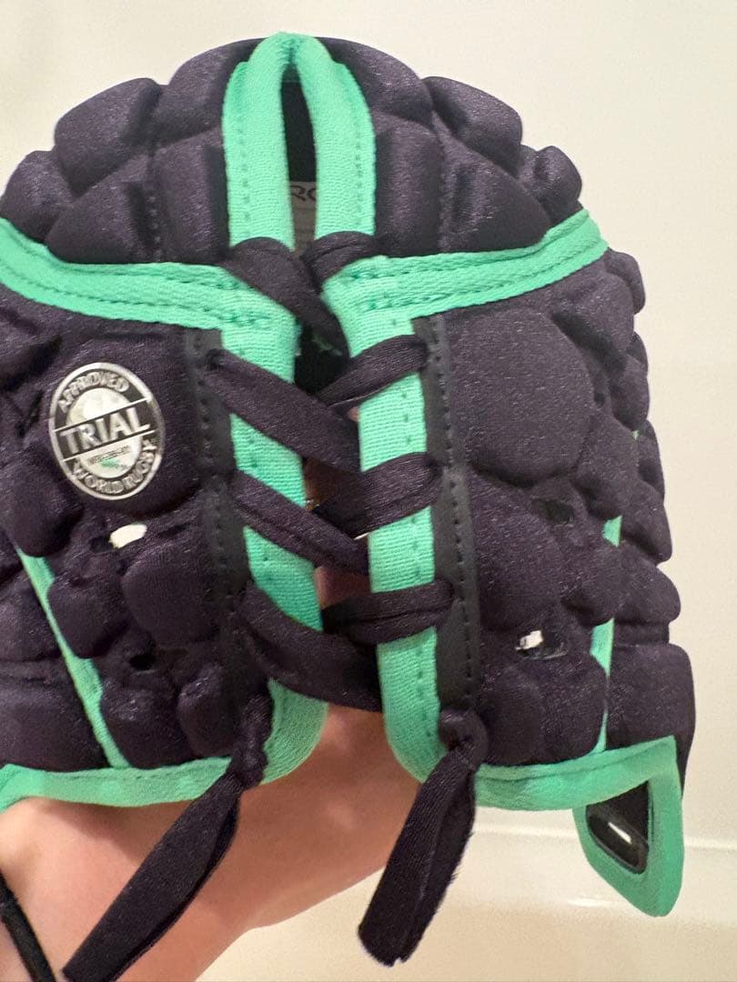 N-PRO ヘッドキャップS 55CM グリーン　1度使用