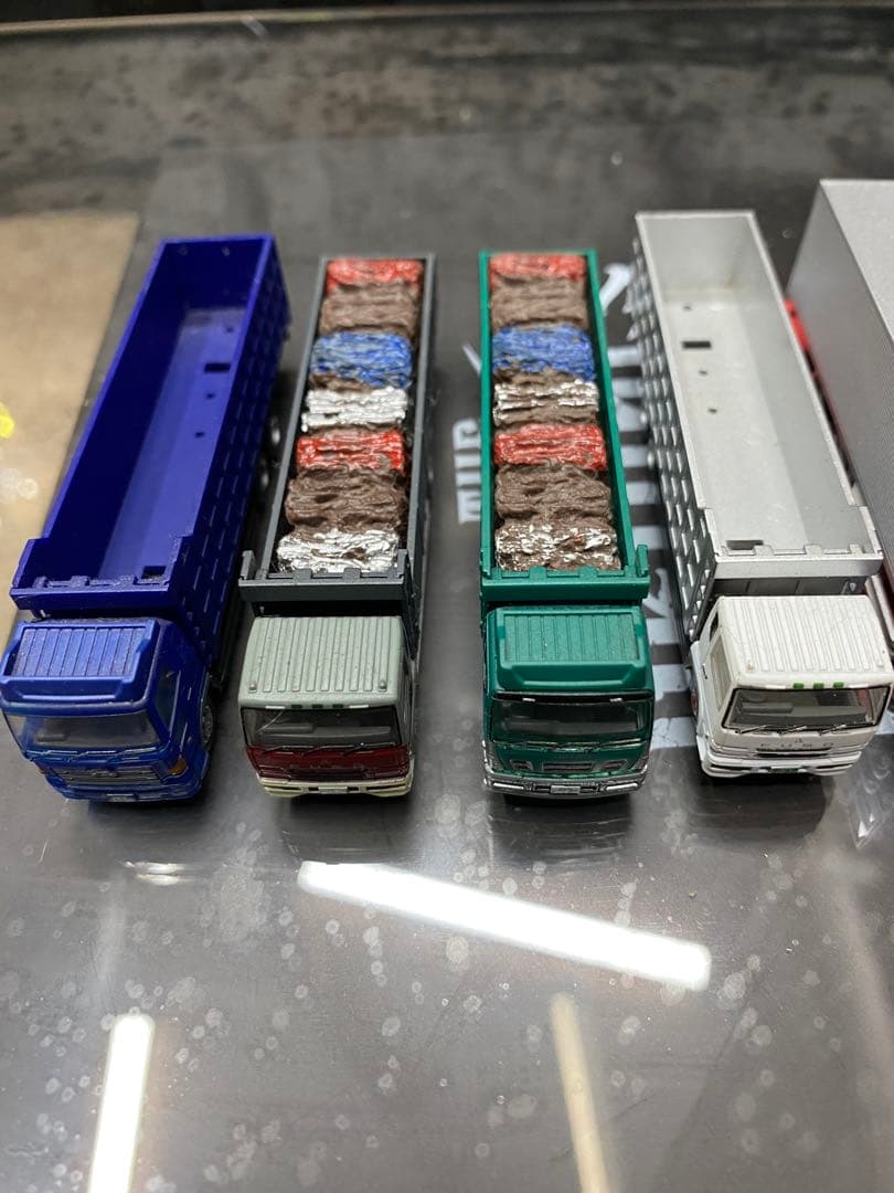 1/150 Nゲージサイズ　トラック、トレーラーコレクション13台+3台セット