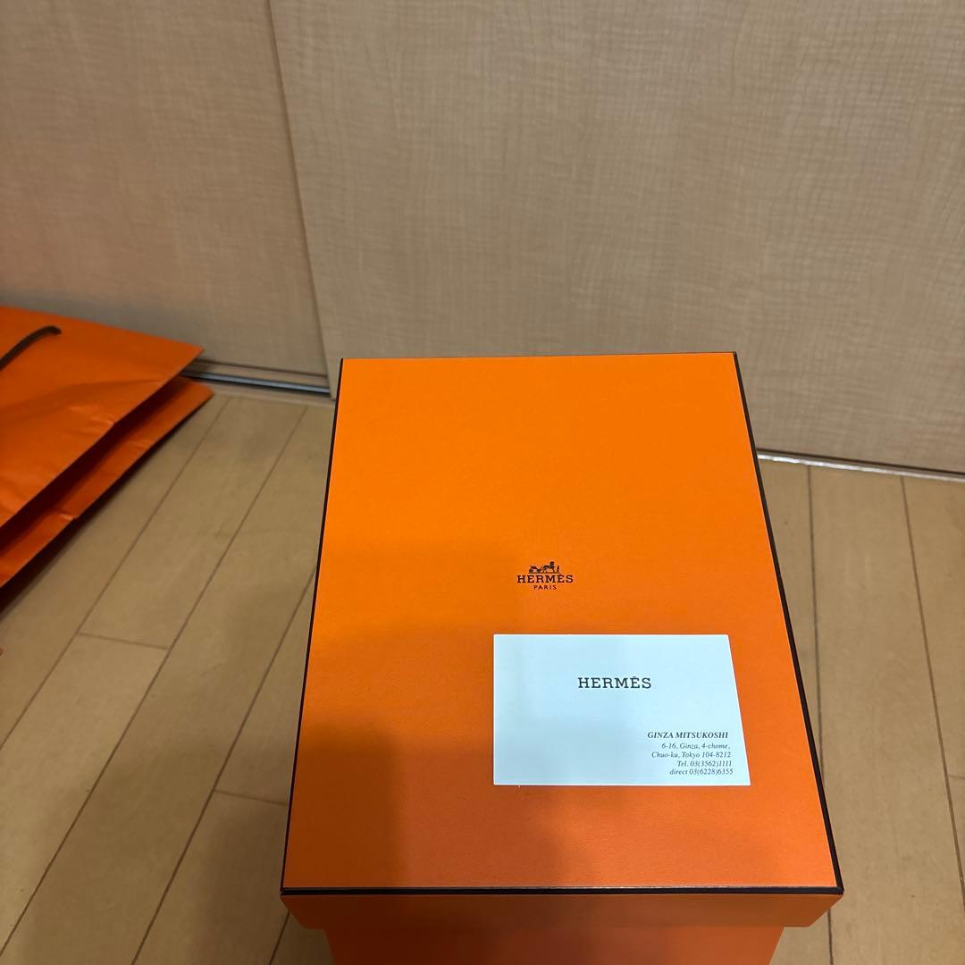HERMES オレンジ ギフト箱 付属品付き