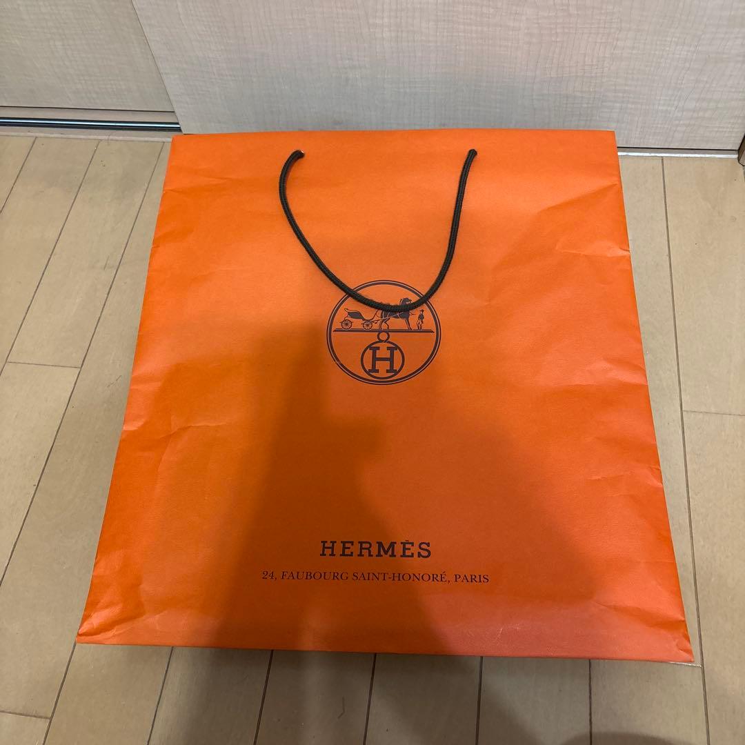 HERMES オレンジ ギフト箱 付属品付き