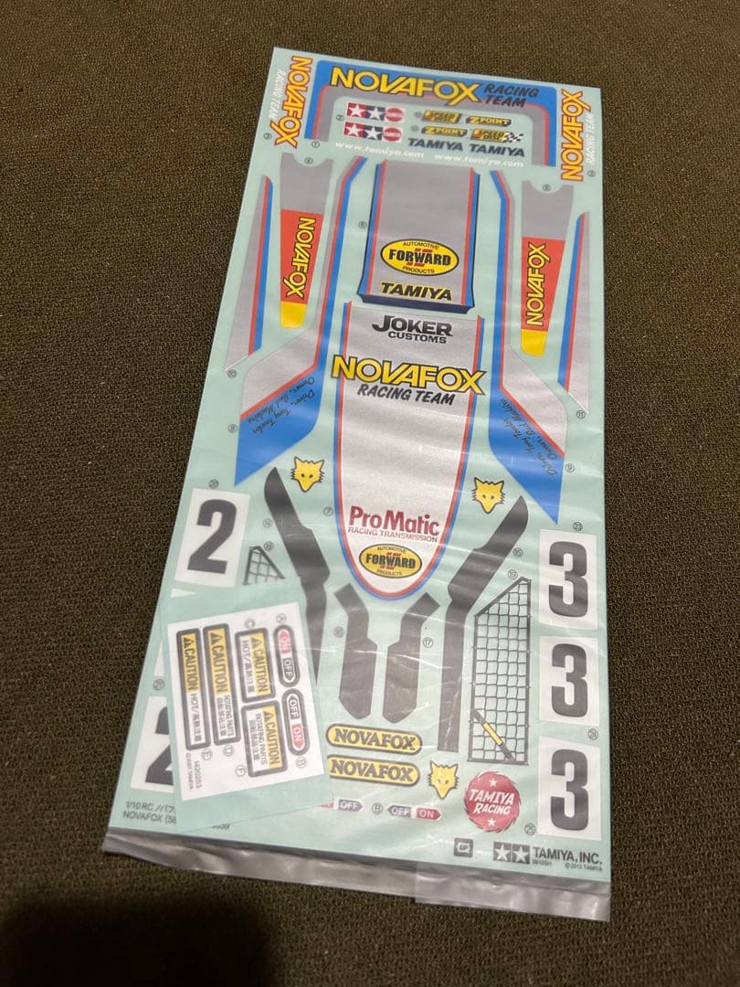 【1/10】タミヤ RCノバフォックス 未使用品 ラジコン