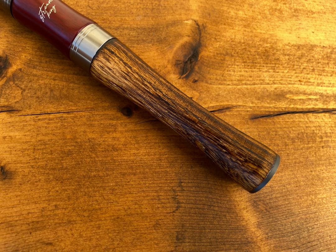 トラウトロッド　ウッドグリップ　パックロッド　天然木　渓流釣り　コンパクトロッド