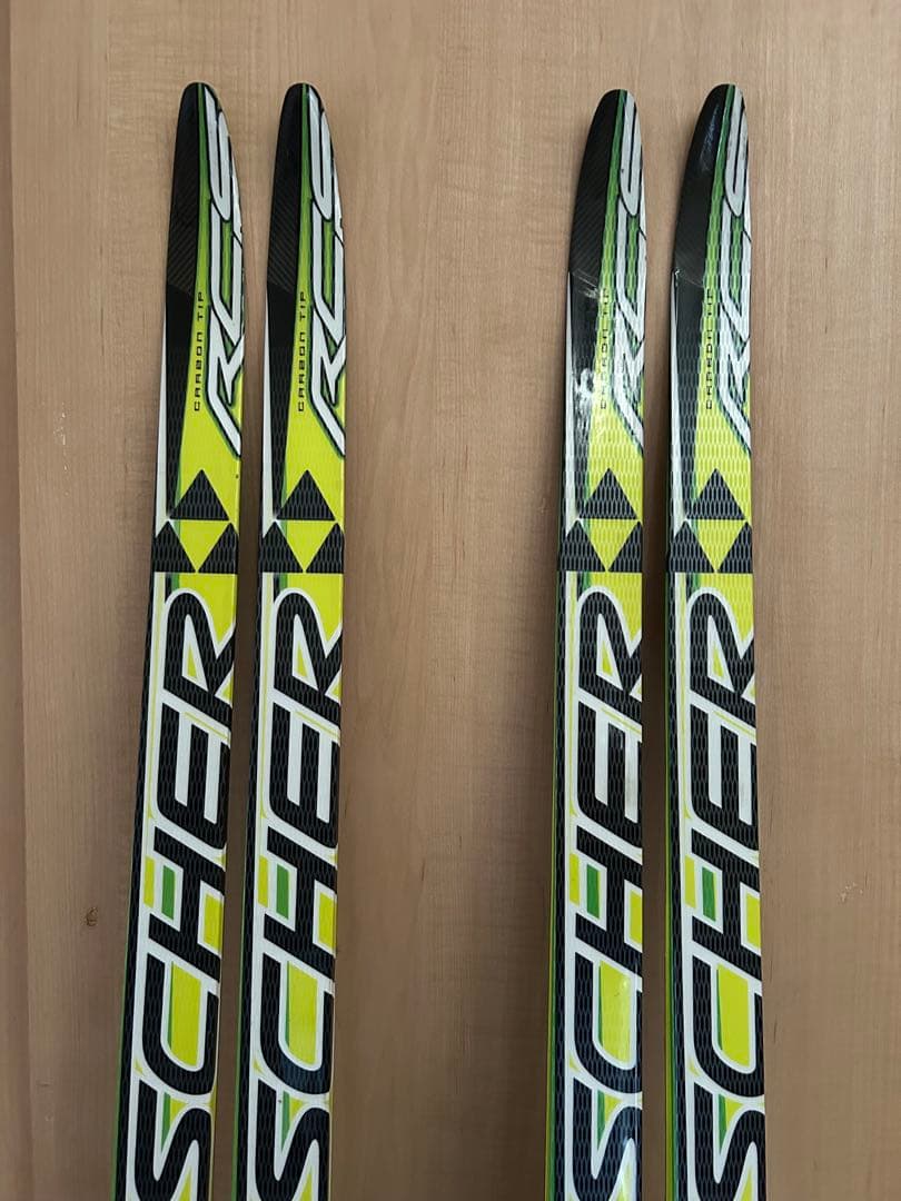 クロスカントリースキー FISCHER CARBON LITE 2台セット