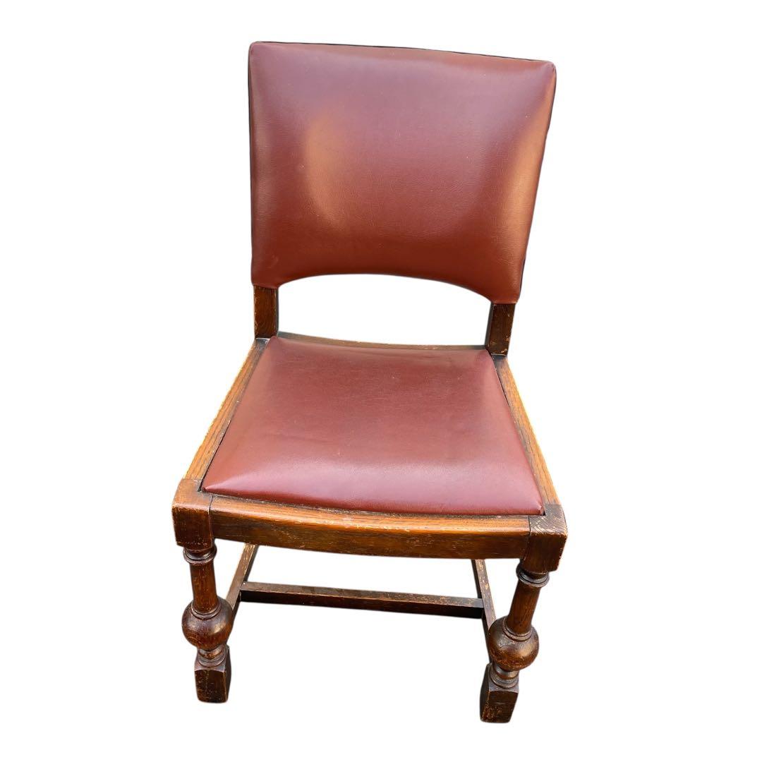 デンマーク製　アンティーク家具 ダイニング チェア 1900年代製作　西洋