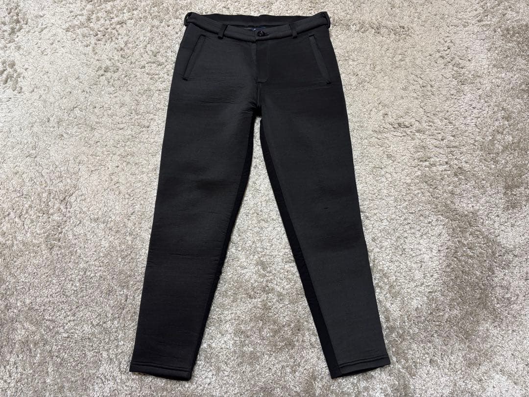 muta MARINE⚫︎ムータマリン⚫︎バック刺繍ボンディングパンツSブラック