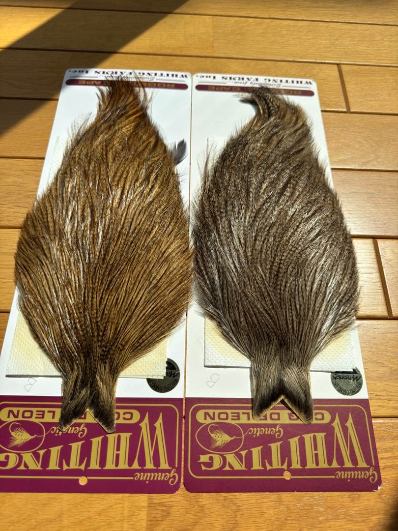 WHITING コックデレオン　ダークパルド　ライトジンジャーパルド　2枚セット