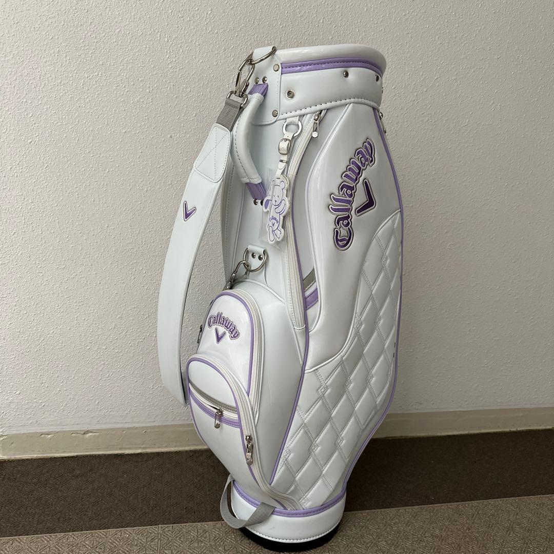 Callaway キャディバッグ ホワイト・パープル　未使用品
