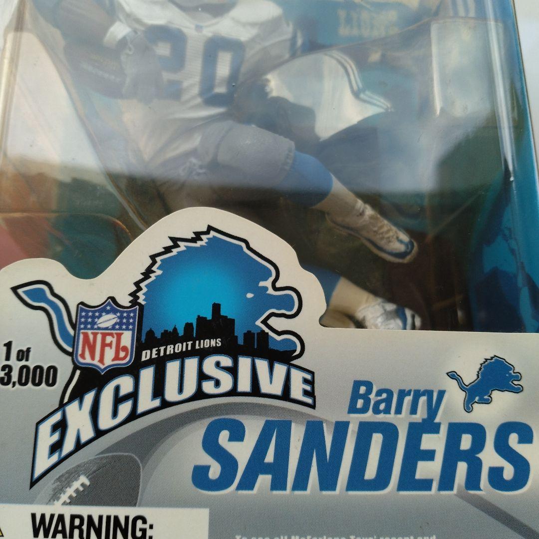 (限定品/未開封品)マクファーレンNFL バリー・サンダース 3,000体限定