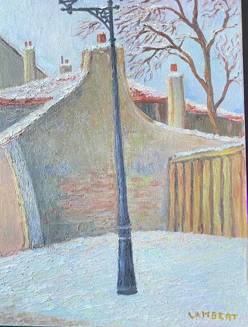 冬の坂道・・・・　ＬＡＭＢＥＲＴ