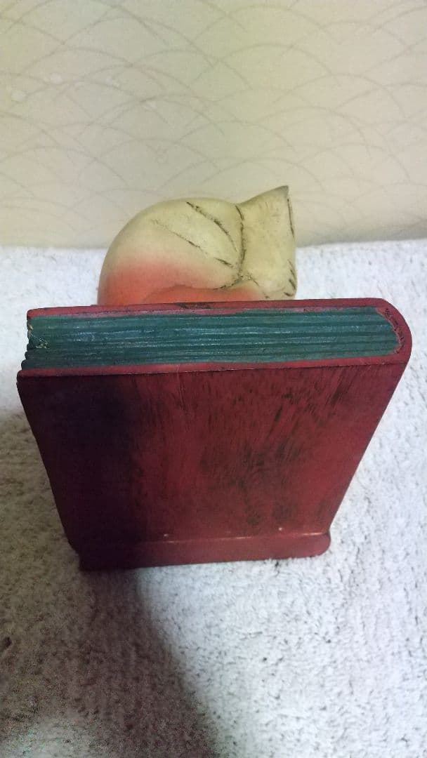 更に値下げしました！激レア　希少　アンティーク　猫　木彫り　オブジェ