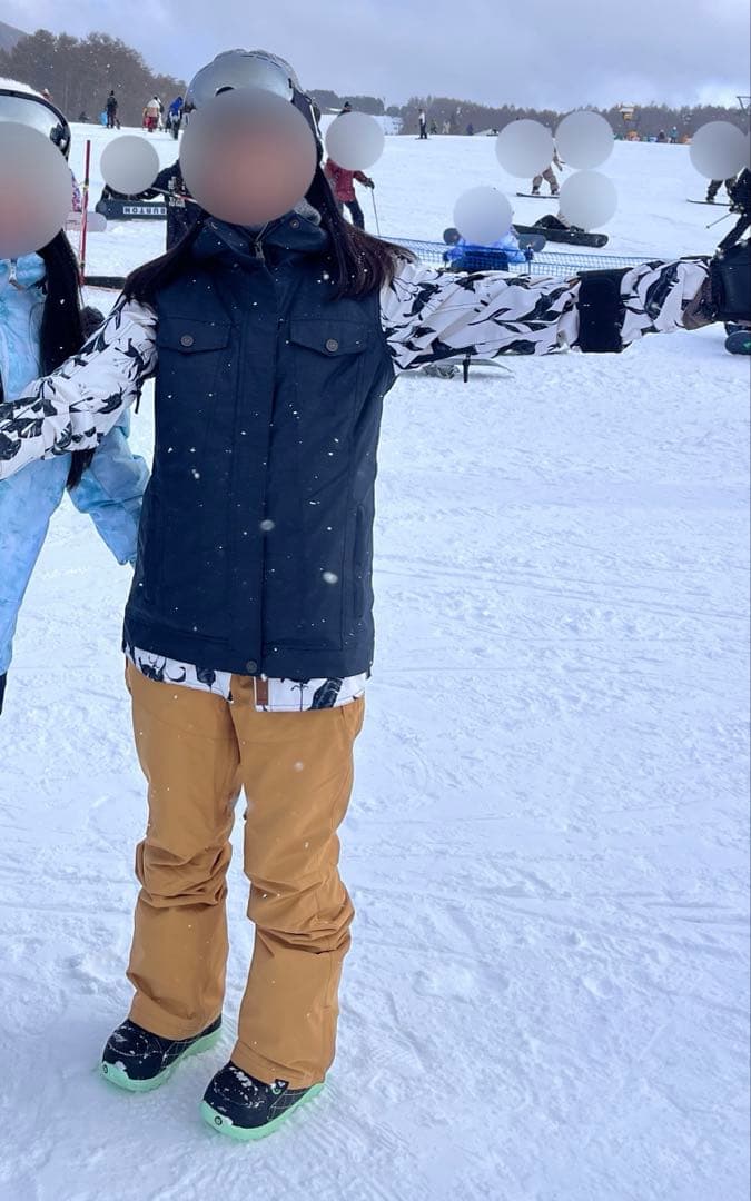 新品未使用 ROXY DRYFLIGHT 19K スノーボードウェア 着画あり