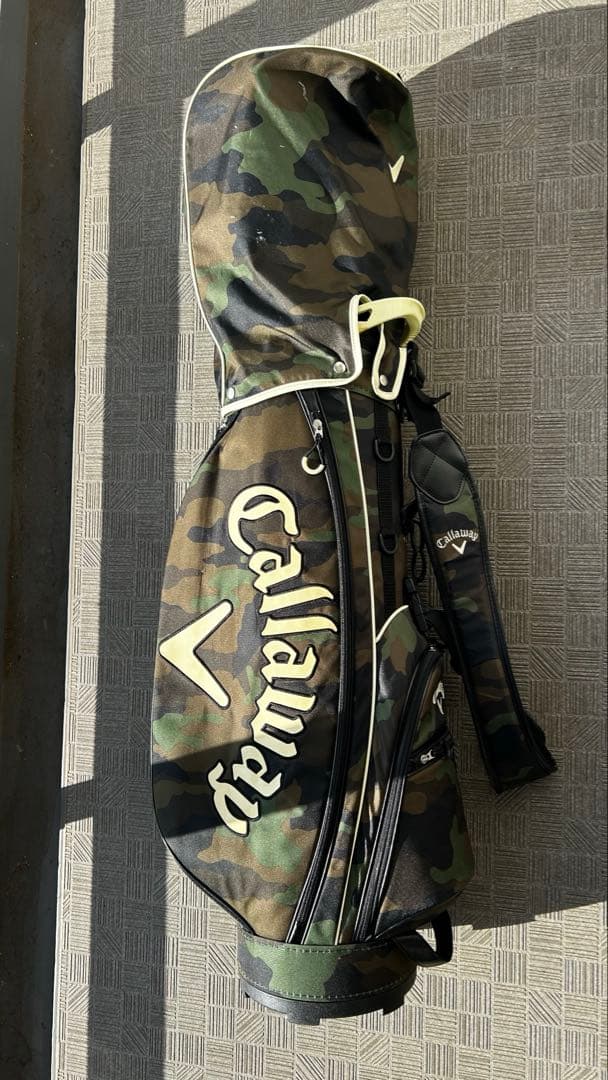 N*o様 キャロウェイ Callaway 軽量 キャディバッグ 迷彩 カモフラー