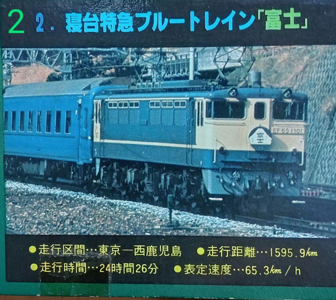 【新品】寝台特急ブルートレイン[富士]　　　　　　残り1台