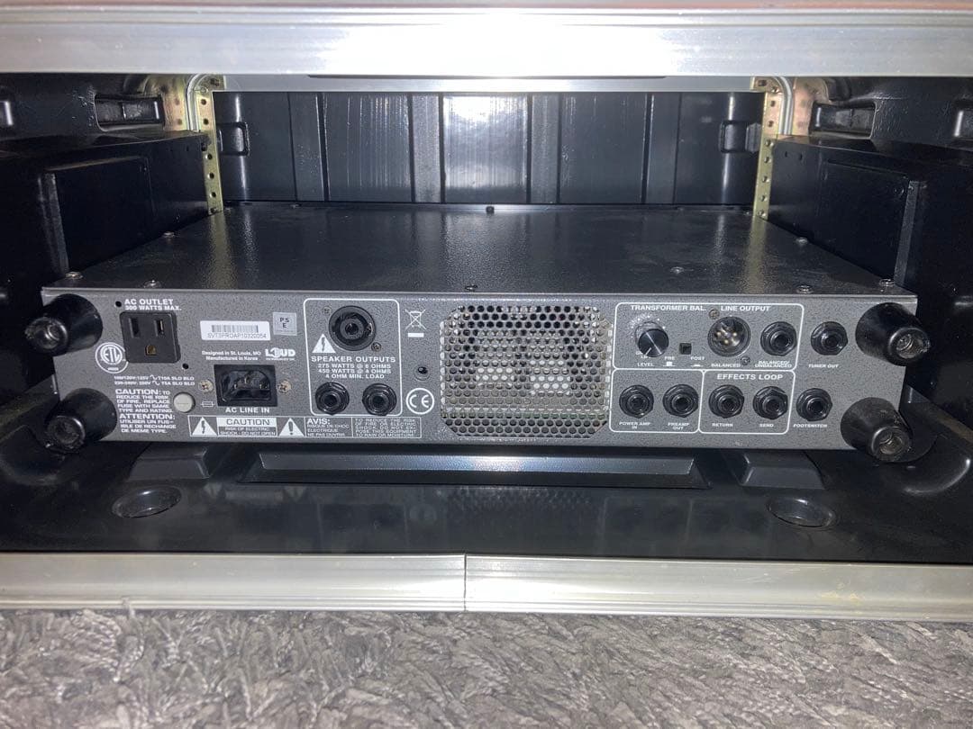 【ジャンク】Ampeg SVT-3 PRO ベース用アンプ　4Uラック付き