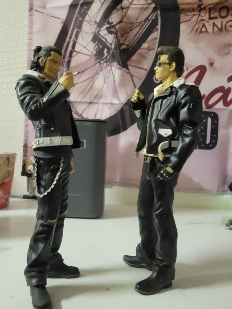 断捨離セール　レア武装戦線初代頭と2代目頭フィギア(オマケ付き)