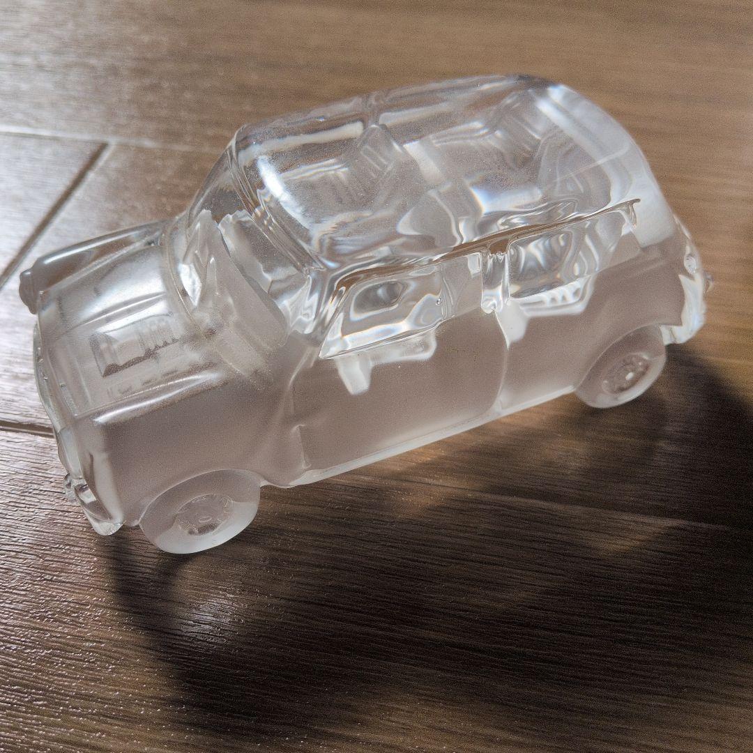 クリスタルガラス　ミニカー