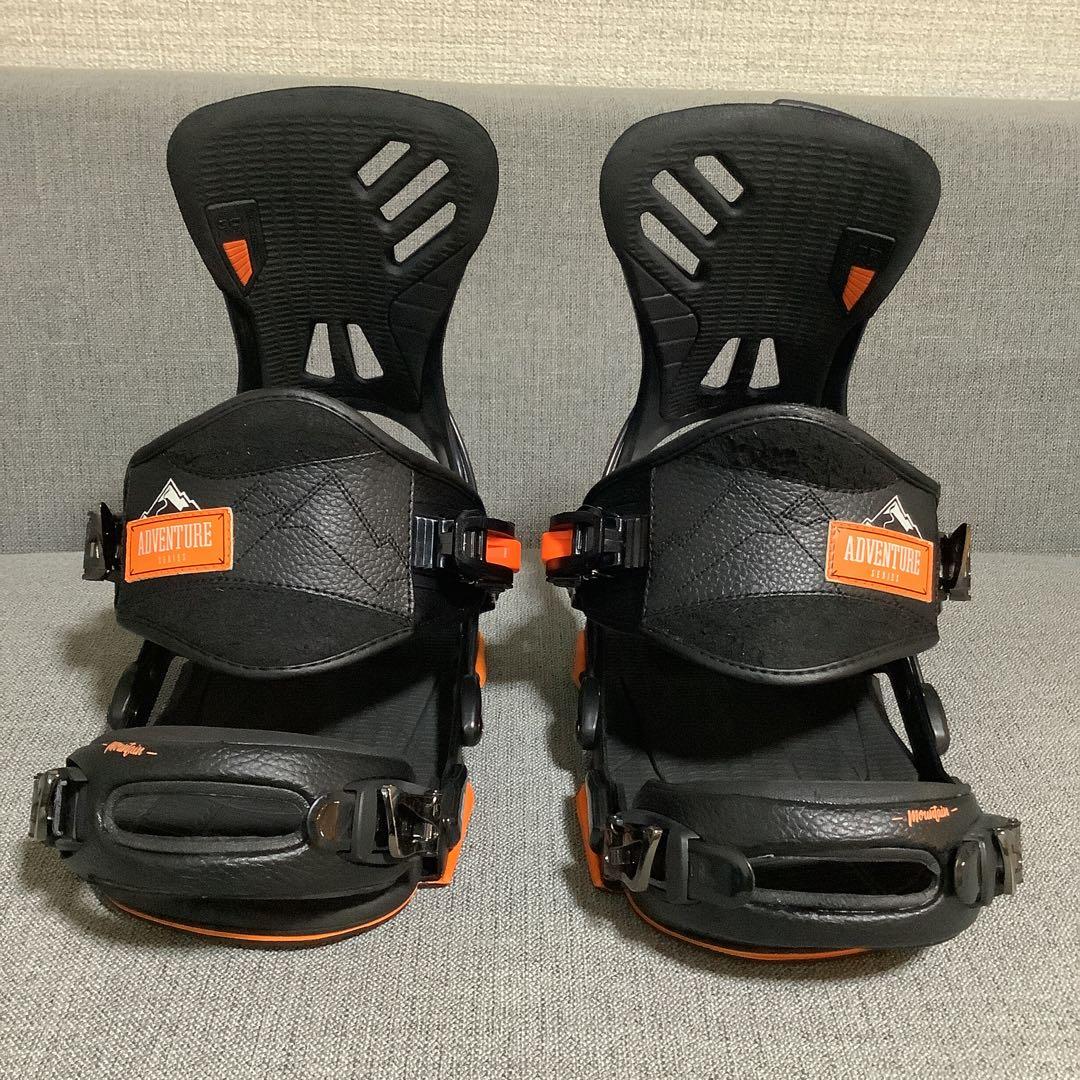 034 SP MOUNTAIN スノーボード　ビンディングバインディング　M