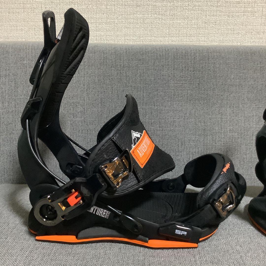 034 SP MOUNTAIN スノーボード　ビンディングバインディング　M