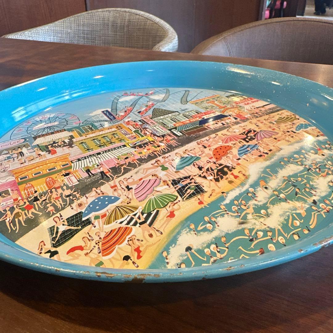 50's ペプシコーラ メタル製 サービングトレイ 広告 U.S.A.Pepsi