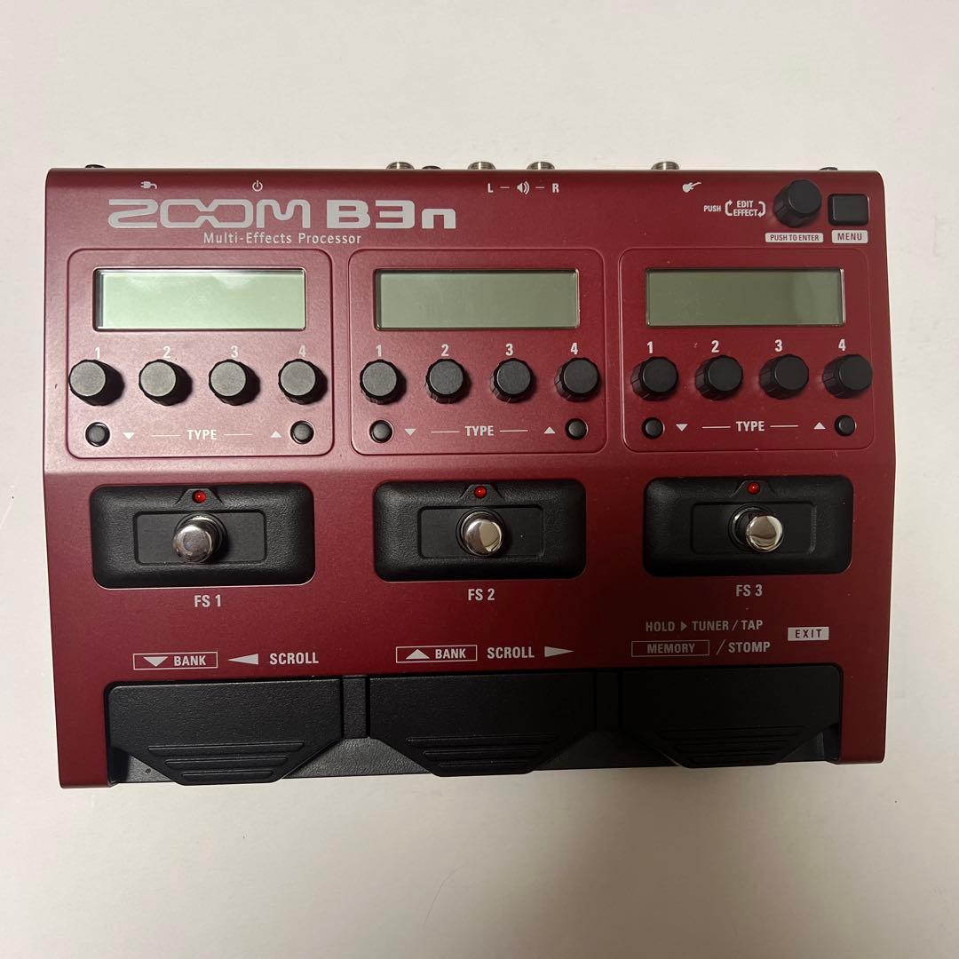 ZOOM B3n ベース用マルチエフェクター