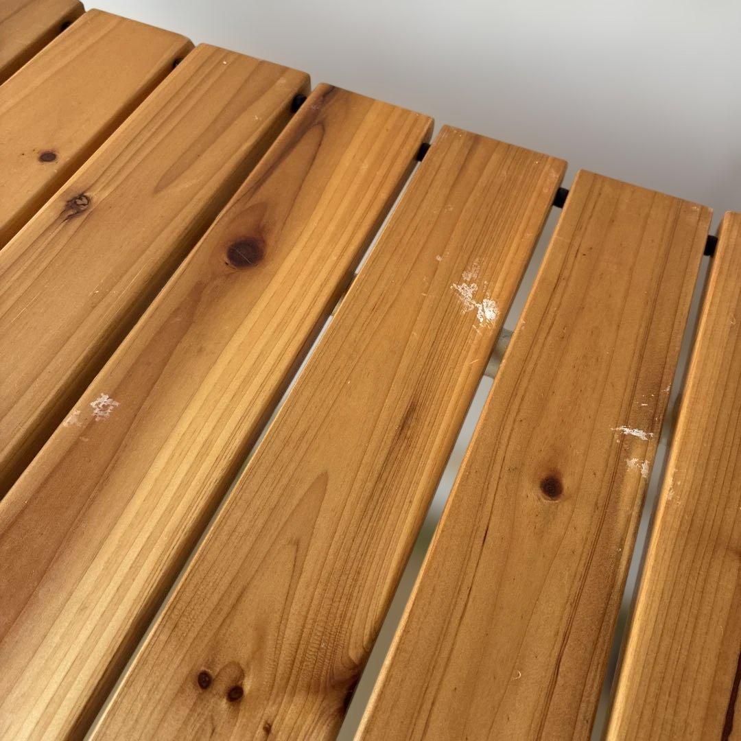 Coleman ナチュラルウッドローテーブル110