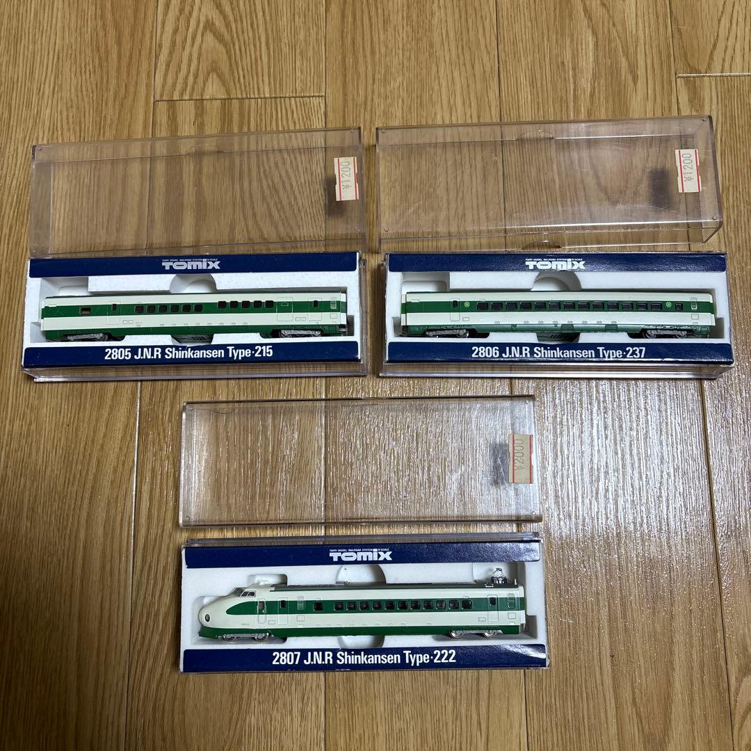 TOMIX 国鉄新幹線200系Nゲージ7両＋線路他　まとめ売り