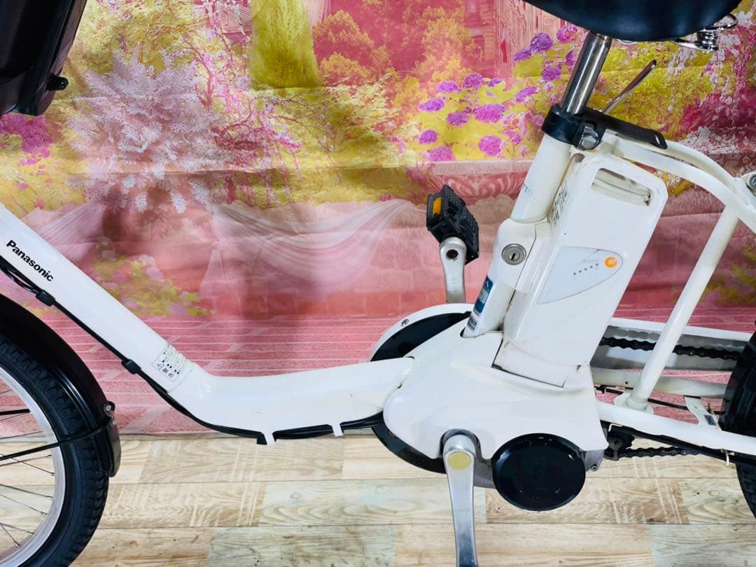 K2643[大容量13.2Ah]電動自転車パナソニック子供乗せ20インチ送料無料