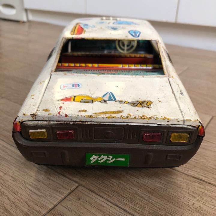 【貴重】‼️ 昭和　❗️ タクシー　❗️ ブリキ　❗️ おもちゃ　‼️