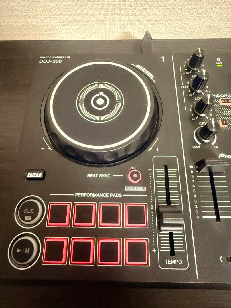 23年製　Pioneer DDJ-200 DJコントローラー