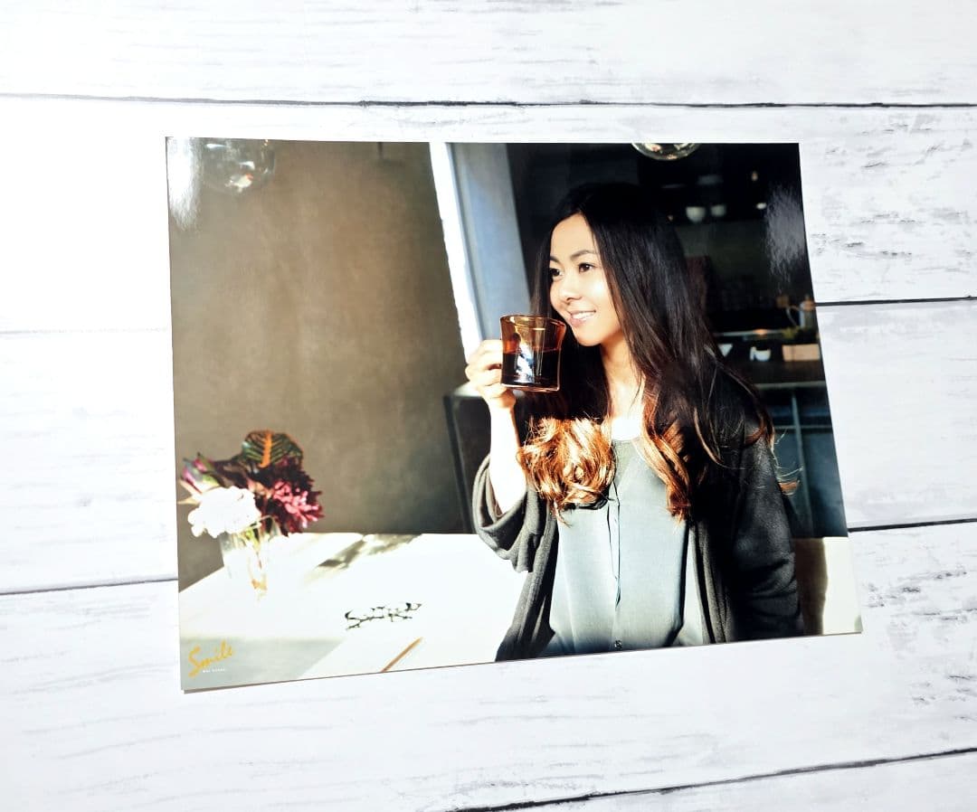 倉木麻衣　直筆サイン入りブロマイド1枚+サイン無し2枚セット