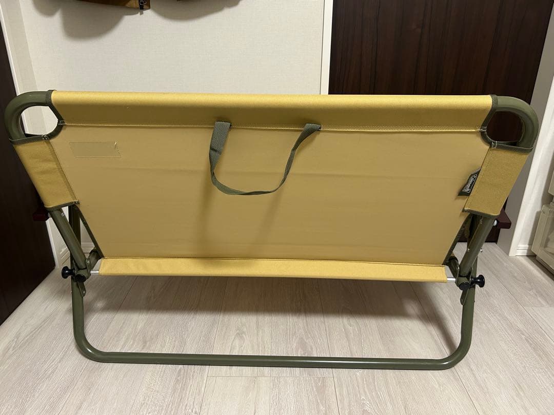 【値引】Colemanファイアーサイドフォールディングベンチ（コヨーテブラウン）