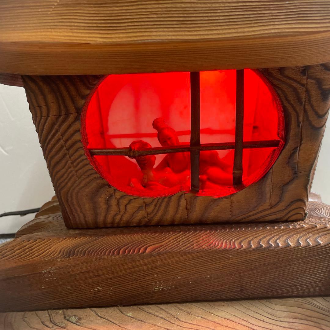 希少 春画 細工の根付　人形彫刻 古民家 秋田杉②