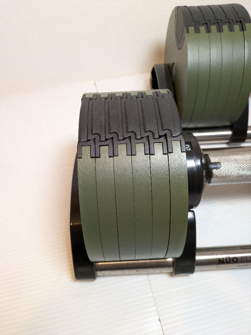 【ちぶ】フレックスベル 可変式 20kg 4kg刻み アーミーグリーン①