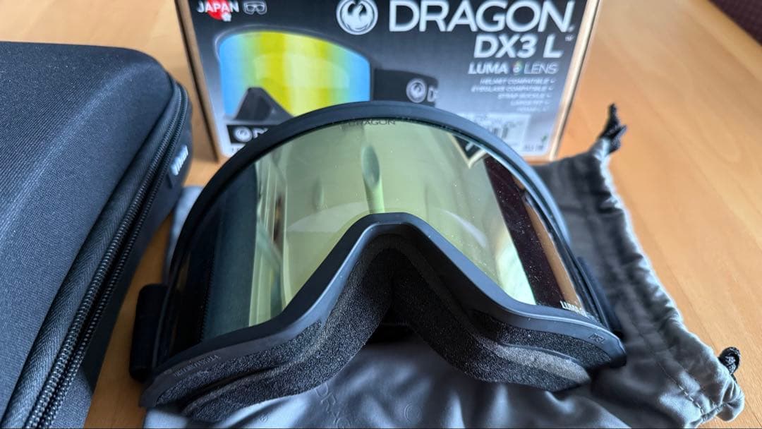 DRAGON DX3 L ゴーグル LUMAレンズ