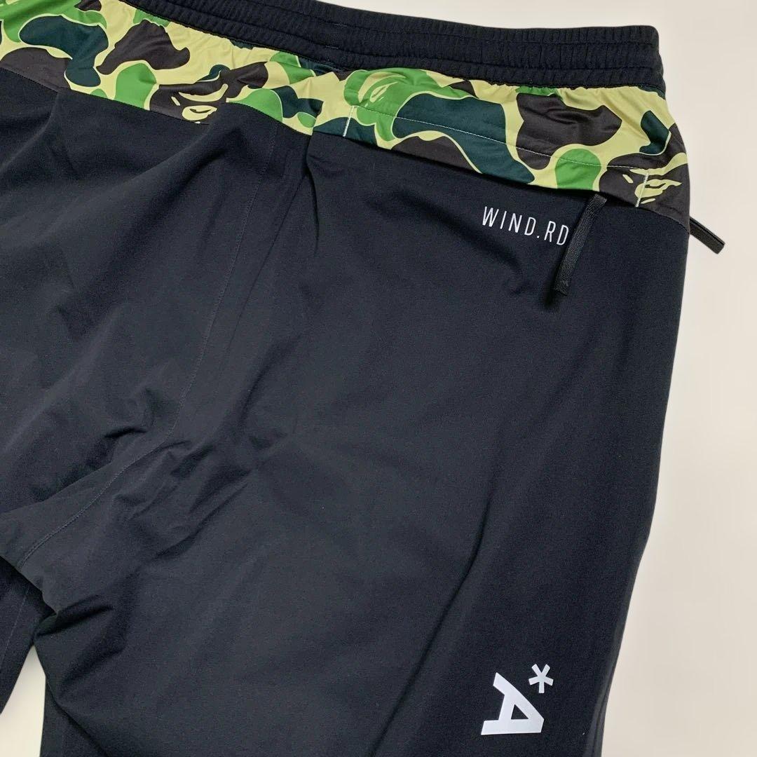 アディダス×A BATHING APE　2023年モデル 迷彩柄 スポーツパンツ