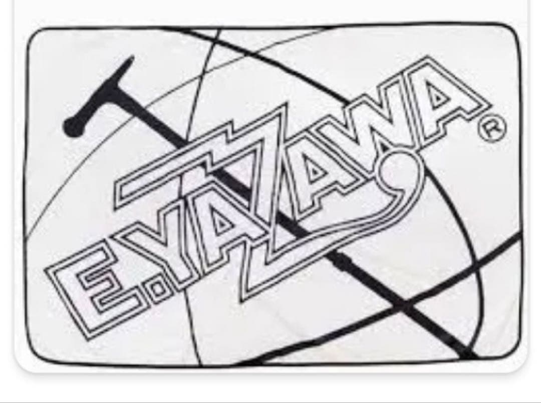 【新品】矢沢永吉　フランネルブランケット　ロゴマイク