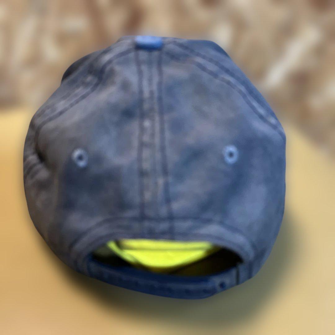 old Stussy 刺繍のSロゴ グレーキャップUSA 80s ヴィンテージ