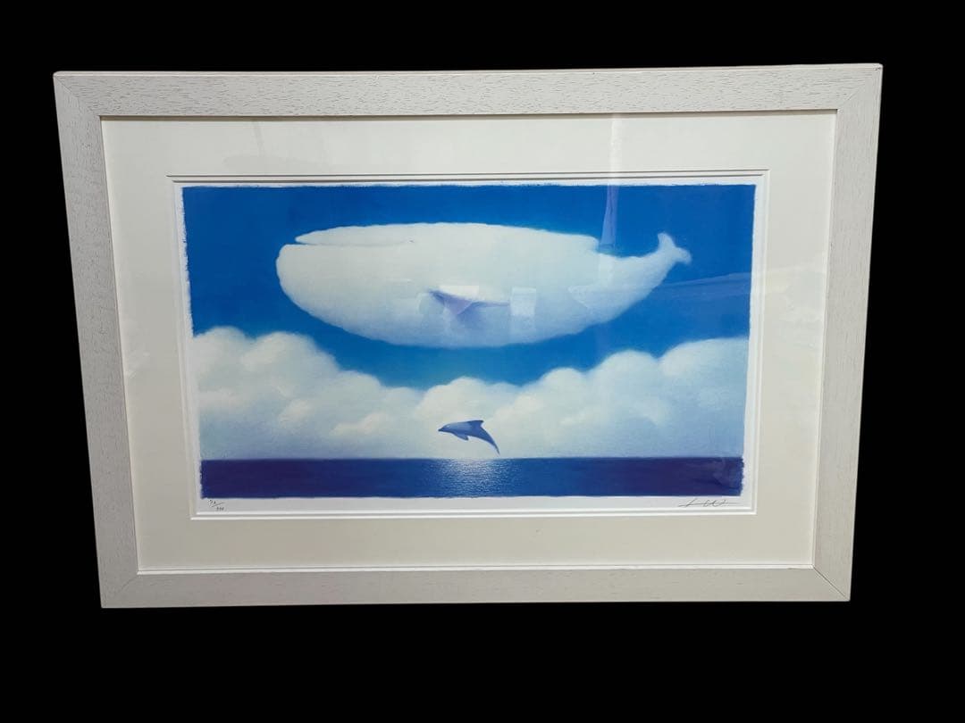 現代絵画 渡辺宏 大きな空の季節 ジクレー 72/300