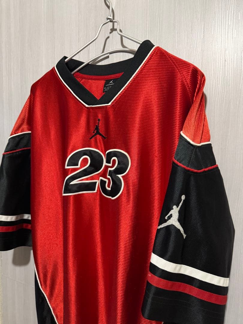 激レア　【両面刺繍】ナイキ 90s ジョーダン ユニフォーム ゲームシャツ XL
