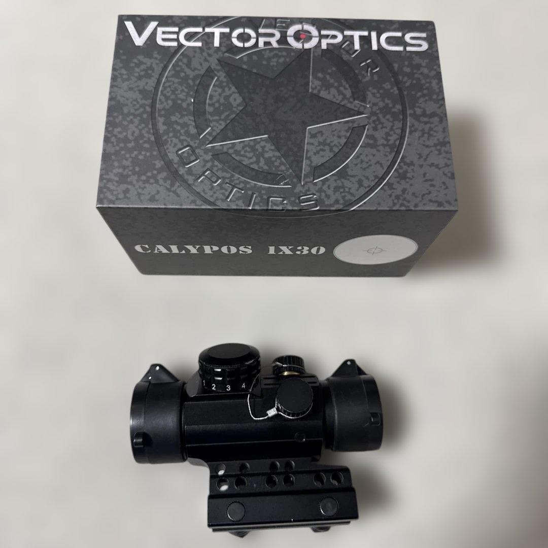 VECTOR OPTICS CALYPOS 1X30 レンズガード施工済