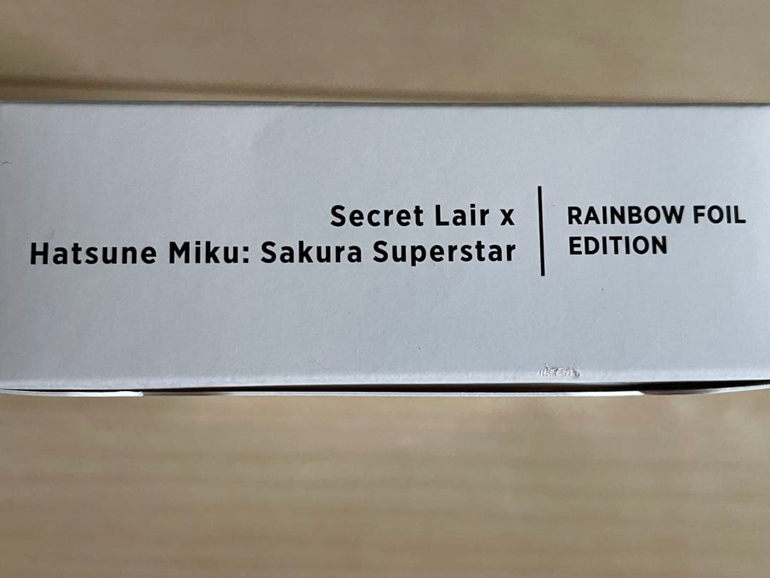 YS0840　初音ミク 春　secret layer foil 英