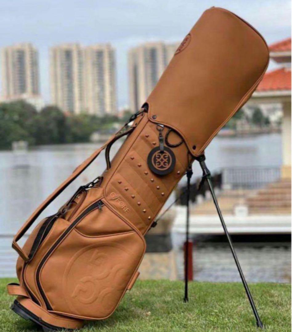 【即発送】 G/FORE ジーフォア ゴルフ キャディバッグ ブラウンスタンド式
