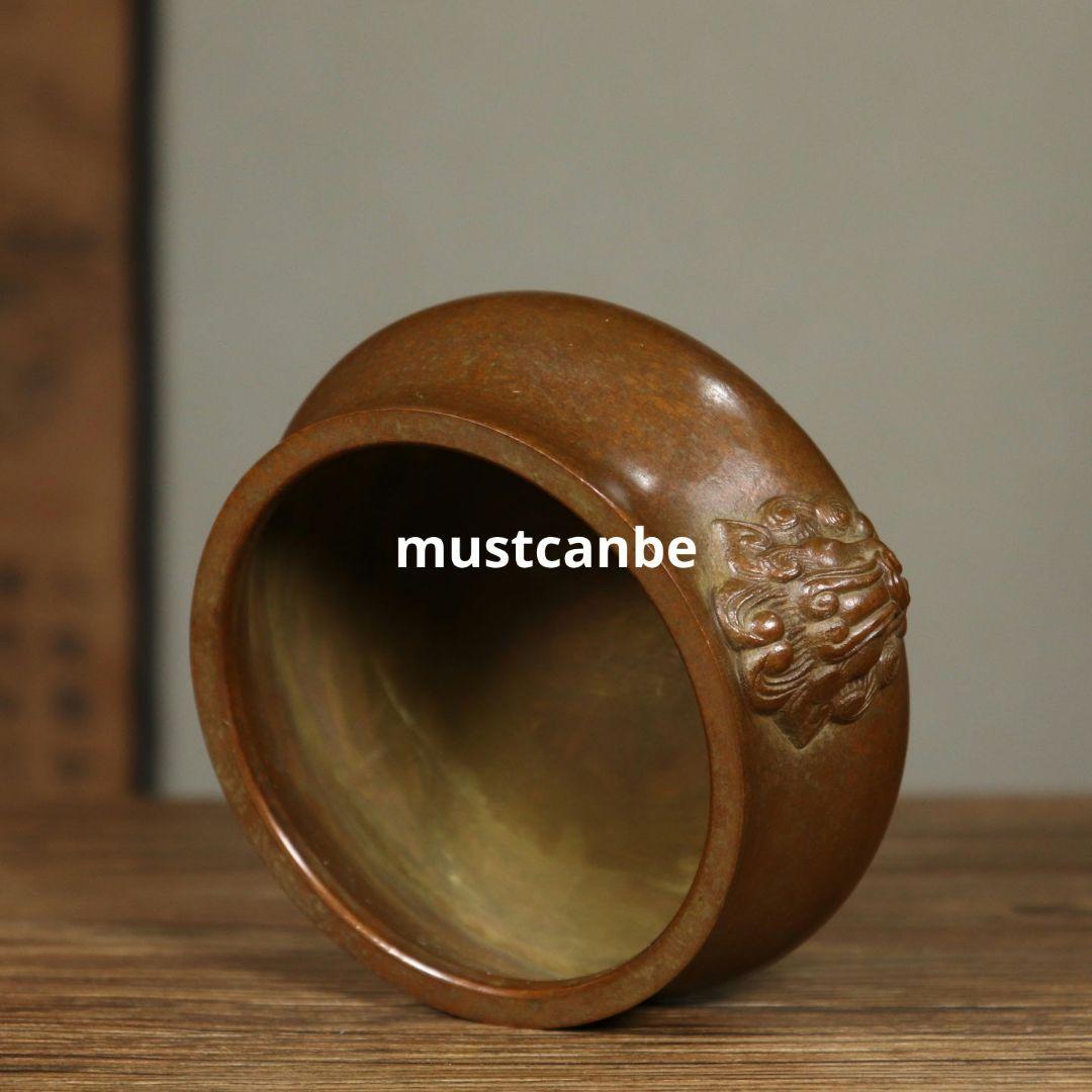 銅器 双師香炉 挿し香炉 香道具 茶道具 装飾品 工芸品 置物