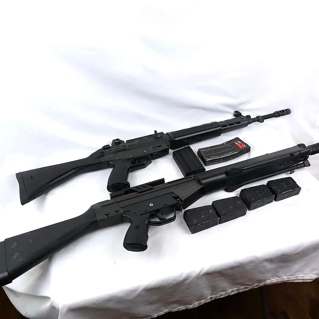 東京マルイ 89式小銃 ＆ G3/SG1 ２挺セット 電動ガン リポバッテリ付き