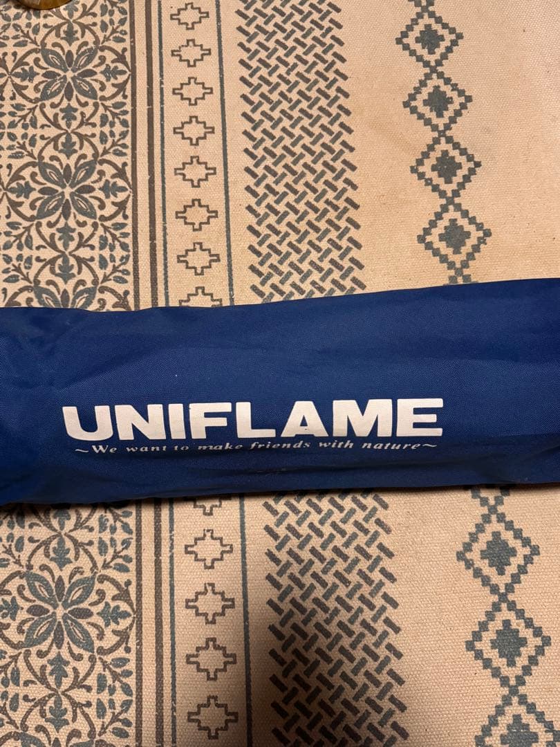 UNIFLAME アウトドアチェア 青