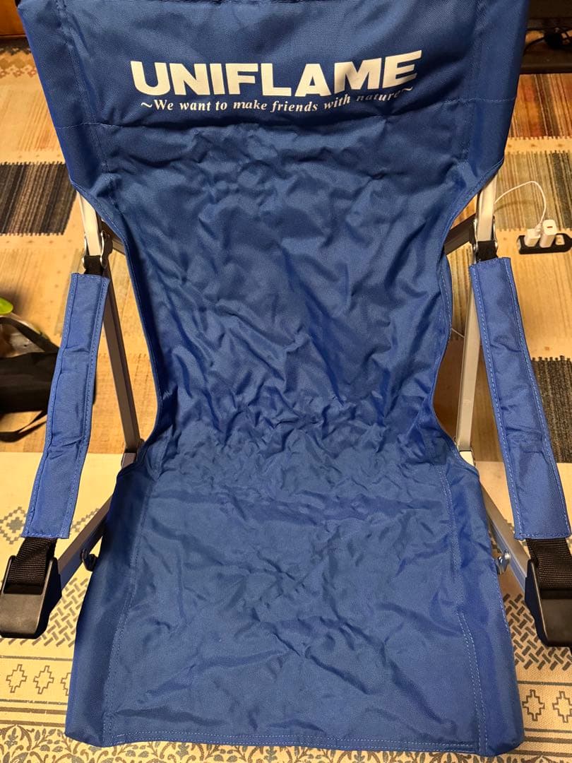 UNIFLAME アウトドアチェア 青