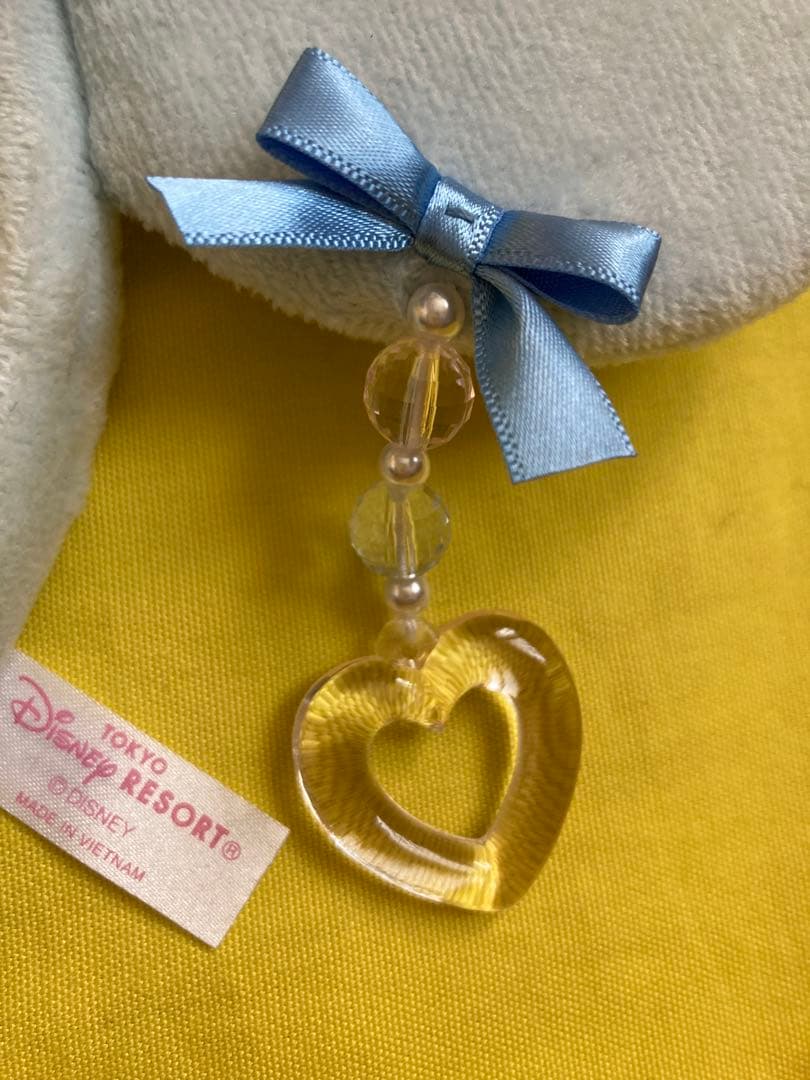 1回使用‼️✳️ディズニー ミニーマウス カチューシャ 水色リボンイヤリング‼️✳️廃番