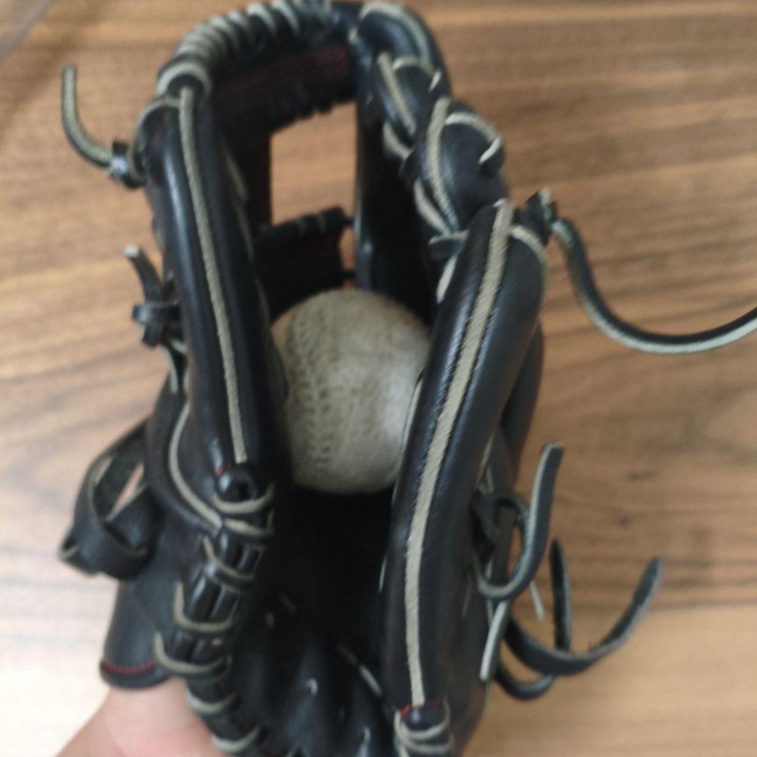 ZETT 軟式野球グローブ 黒