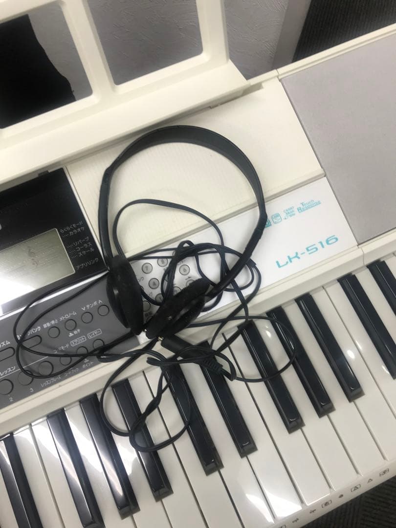 CASIO カシオ LK-516 電子ピアノ 光ナビゲーションキーボード