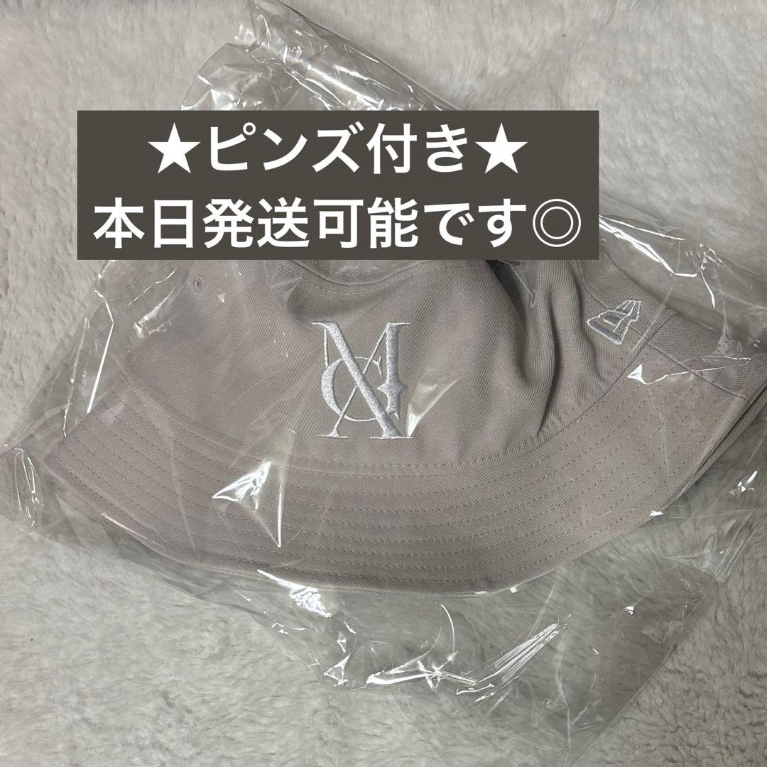 【ピンズ付き】Mrs. GREEN APPLE ×スニダン ベージュ ハット